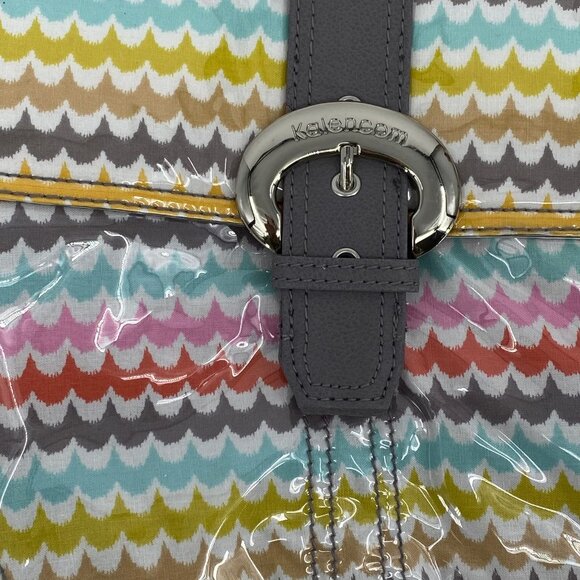 Kalencom New Orleans Colorful Extra Large Diaper Bag | Buckle Closure - Picture 7 of 7